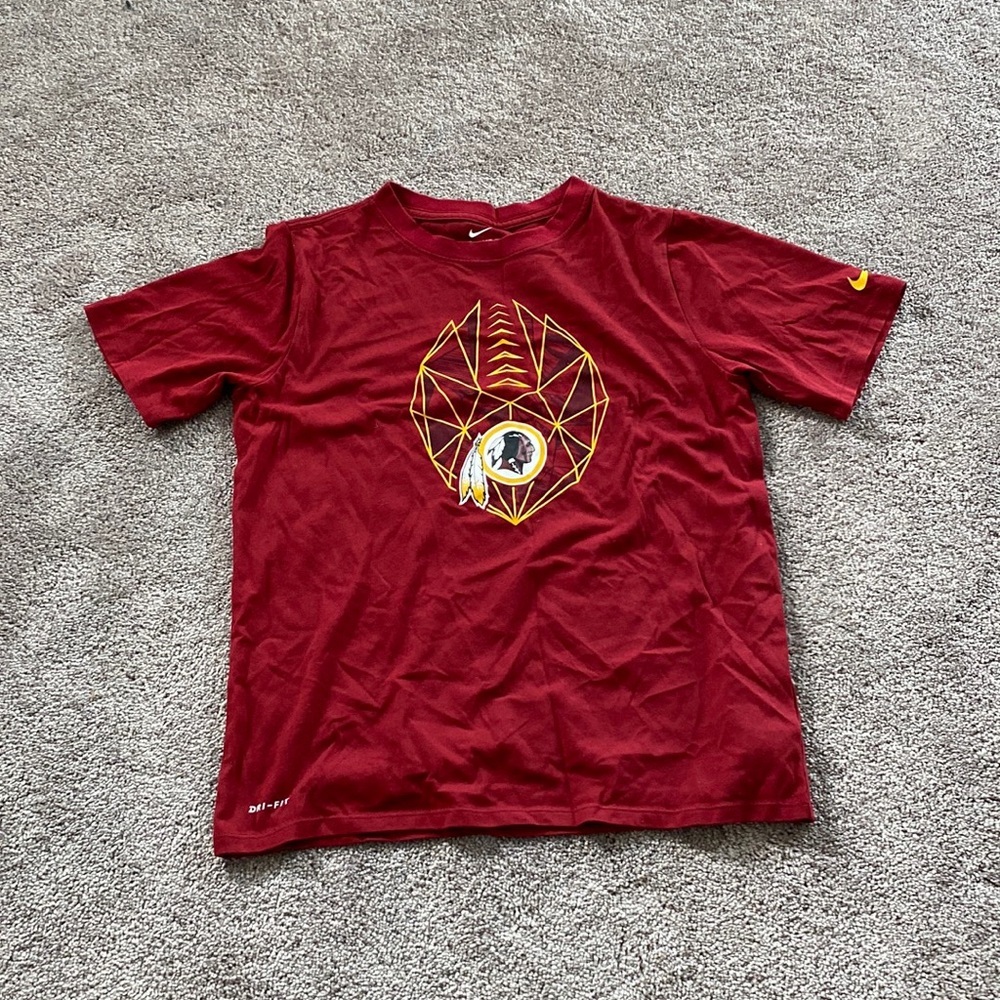 Nike Washington Redskins NFL Dri-FIT Graphic Football T-Shirt SIZE L